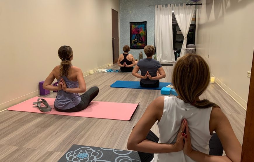 Relaxing Yoga Studio Session