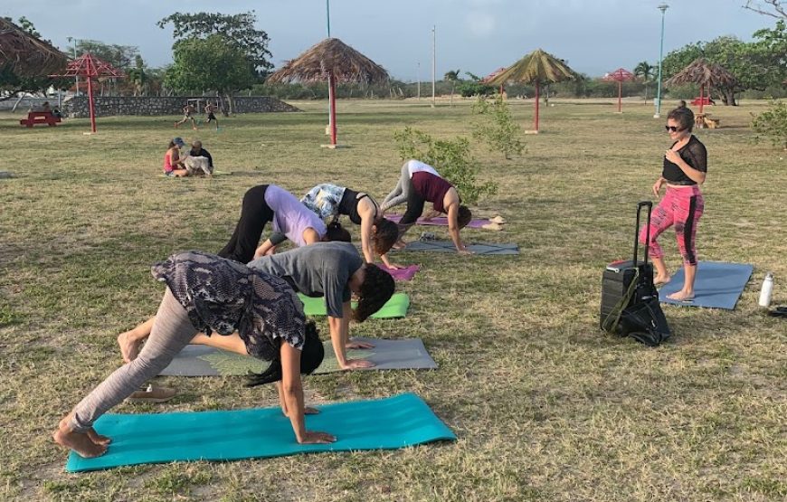 Sunset Yoga on the Beach