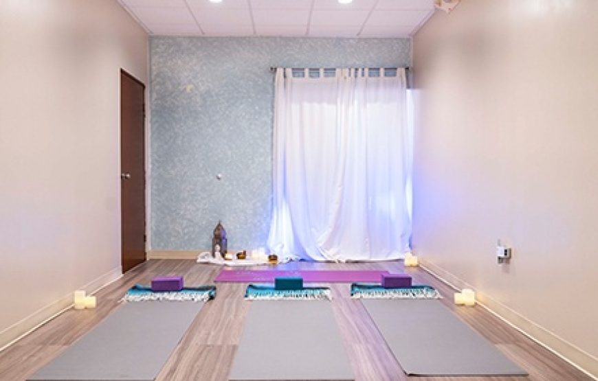 Relaxing Yoga Studio Session