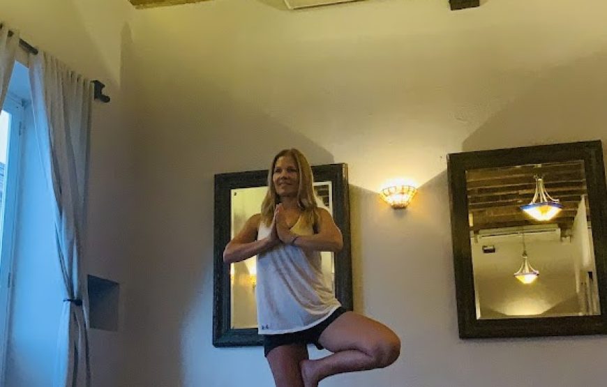 Relaxing Yoga Studio Session