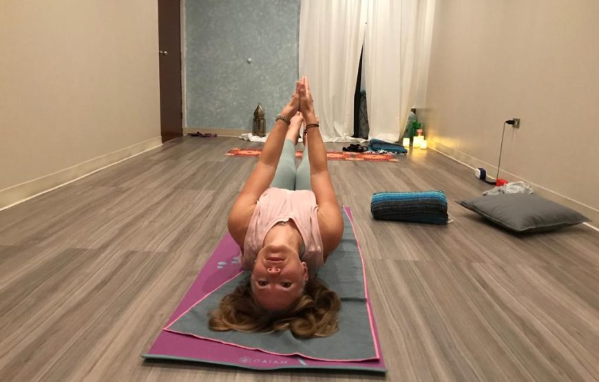 Relaxing Yoga Studio Session